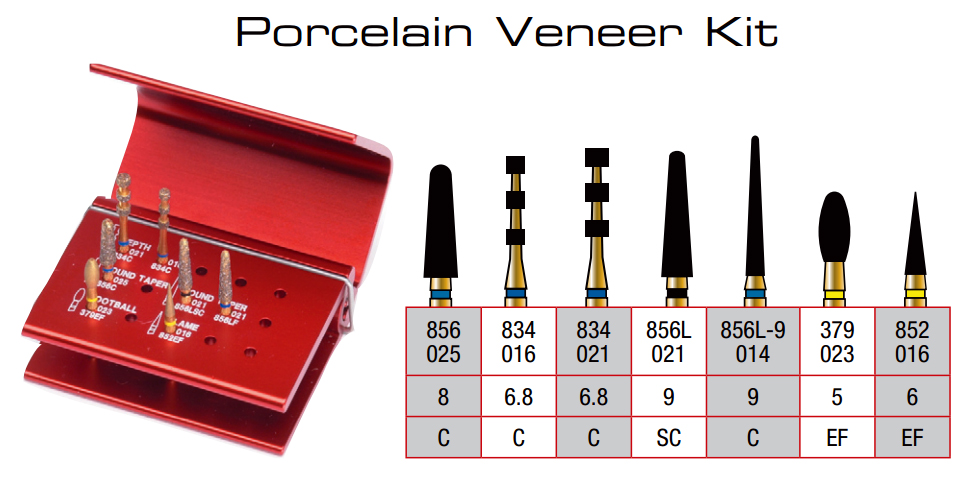 (imagen para) Alpen - Kit de Procedimiento para Carillas de Porcelana